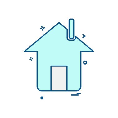 Emlak simge tasarlamak vektör