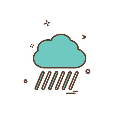 Sadece simge vektör üzerinde beyaz baclground hava