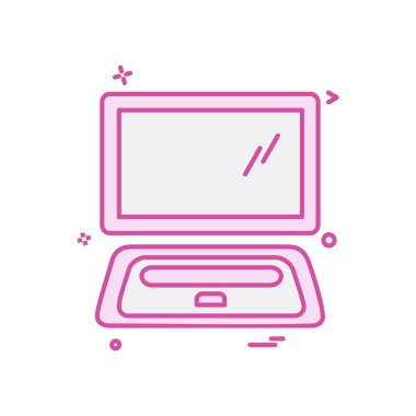 Bilgisayar simgesi tasarım vektörü