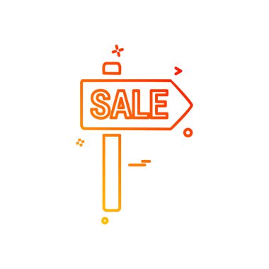 Satılık Pansiyon simge tasarlamak vektör