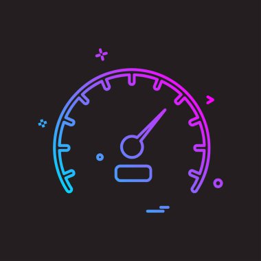 Metre simge tasarlamak vektör