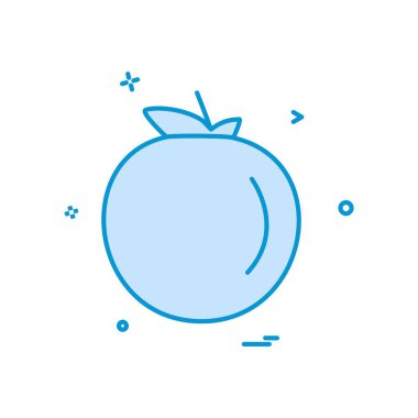 Gıda simgesi tasarım vektörü