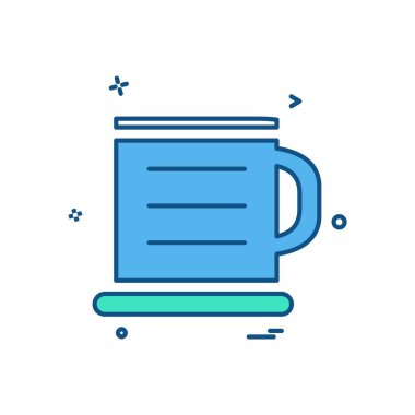 Çay simge tasarlamak vektör