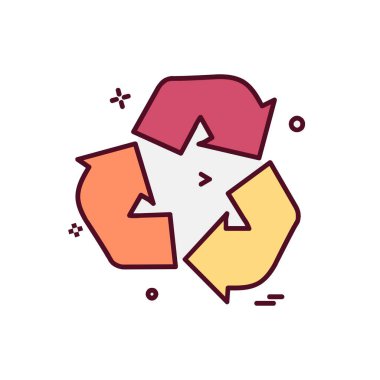 Simge tasarım vektörünü tazele