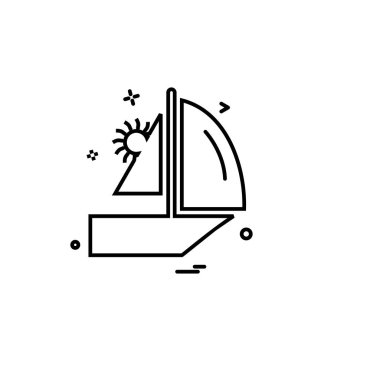 Piknik simgesi tasarım vektörü