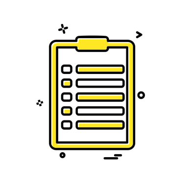 Pano simgesi tasarım, renkli vektör çizim