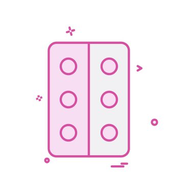 Tablet simge tasarlamak vektör