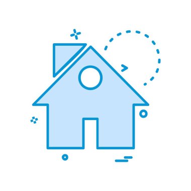 Emlak simge tasarlamak vektör