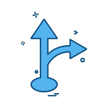 Seyahat simgesi tasarım vektörü 