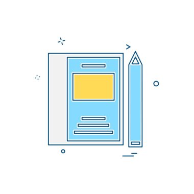 Çalışma simge tasarlamak vektör