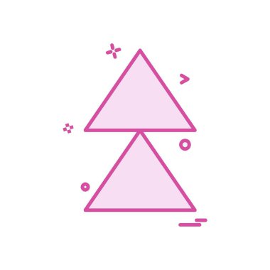 Yukarı ok simgesi tasarım vektörü