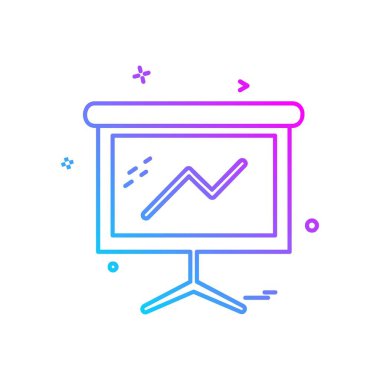 Grafik simge vektör beyaz arka plan üzerinde