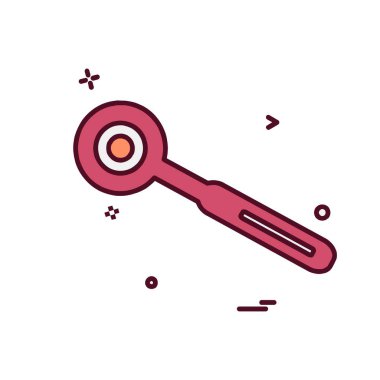 Tıbbi simge tasarım, renkli vektör çizim