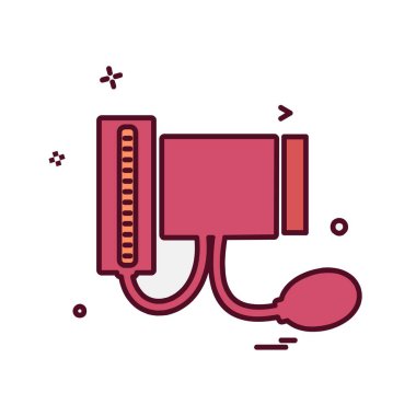 Tansiyon simgesi tasarım vektörü