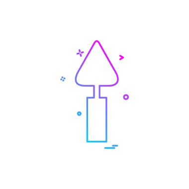 Donanım aracı simgesi tasarım, renkli vektör çizim