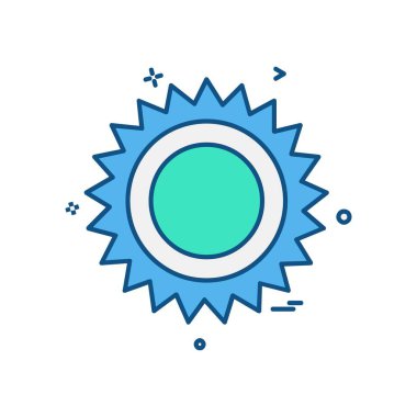 Dişli simge tasarlamak vektör