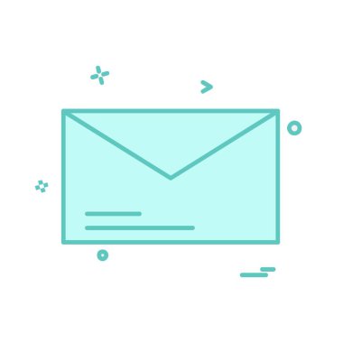 İleti simge tasarlamak vektör