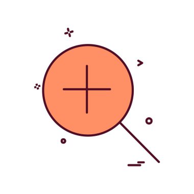 Arama simge tasarlamak vektör