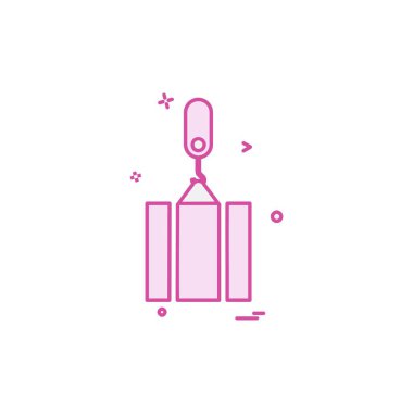 Donanım aracı simge tasarım vektörü