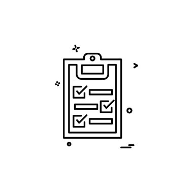 Pano simgesi tasarım, renkli vektör çizim