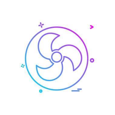 Hayran simgesi tasarım vektörü