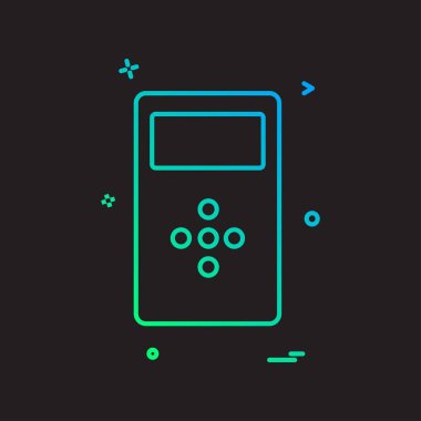 Bilgisayar simgesi tasarım vektörü