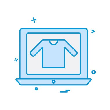 Alışveriş simge tasarlamak vektör 