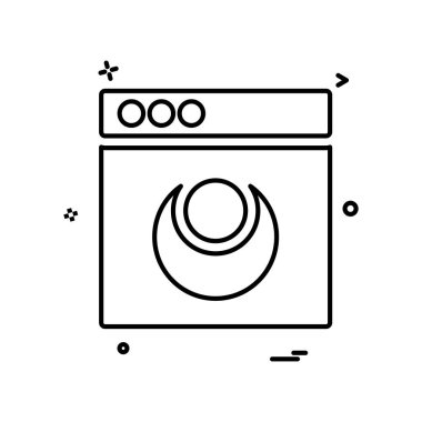 Web düzen simge tasarlamak vektör