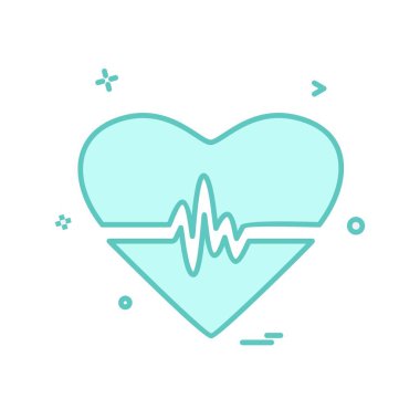 Tıbbi simge tasarım, renkli vektör çizim