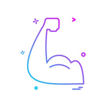 Spor salonu simge tasarlamak vektör