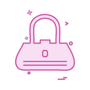 Çanta simge tasarlamak vektör