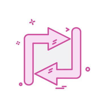 Simge tasarım vektörünü tazele