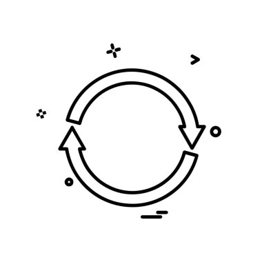 Simge tasarım vektörünü tazele