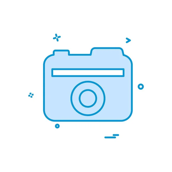 Ontwerp Camera Icoon Vector — Stockvector