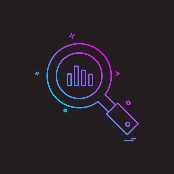 Search icon design vector illustration