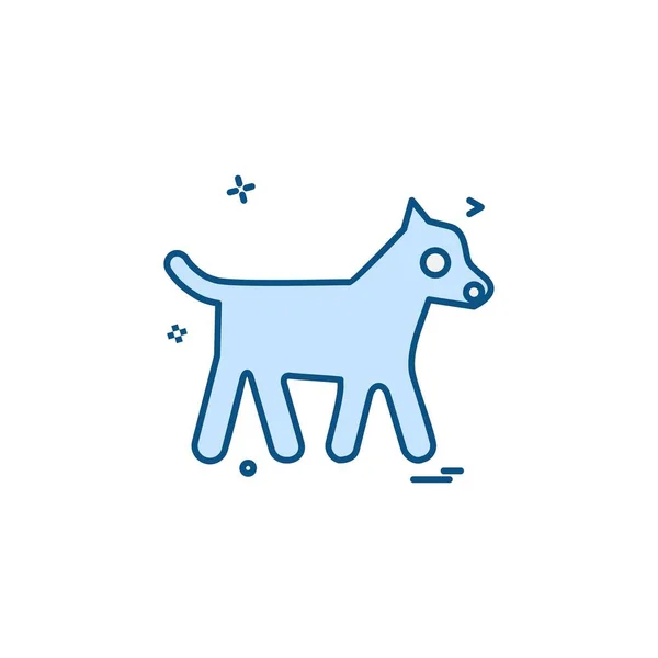 Animales Icono Diseño Vector — Vector de stock