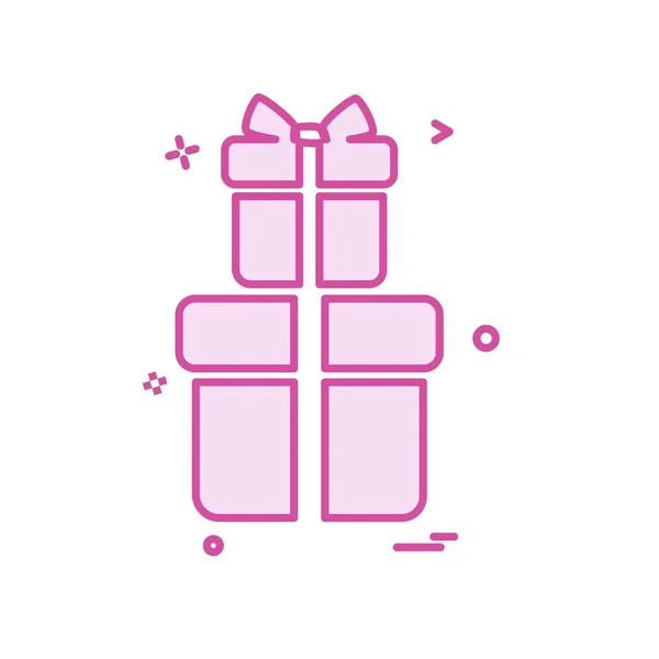 Giftbox 图标设计矢量图 — 图库矢量图片