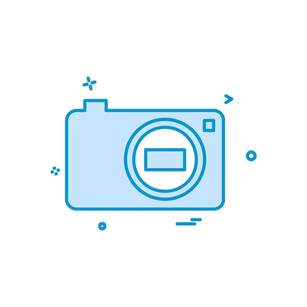 Ontwerp Camera Icoon Vector — Stockvector