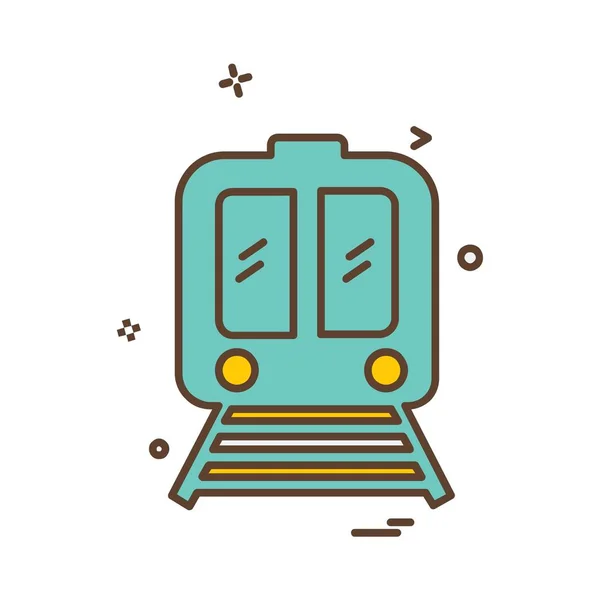 Transport Icon Design Vector Illustration — Stock Vector