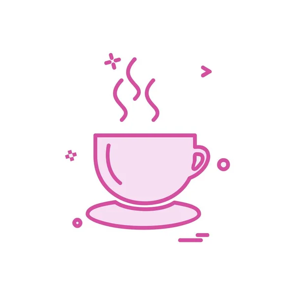 Drink Icon Design Bunte Vektorillustration — Stockvektor