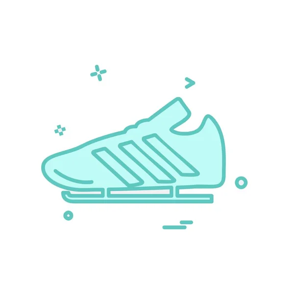 Sport Ikone Design Vektor Illustration — Stockvektor