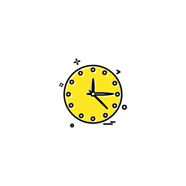 Вектор Дизайну Піктограм Годинника — стоковий вектор