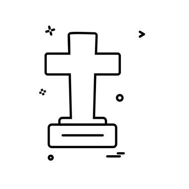 Cadılar Bayramı simgesi tasarım vektörü