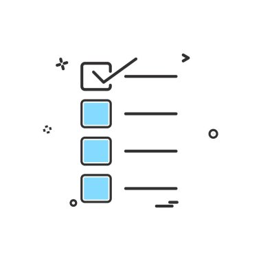 Form simge tasarlamak vektör