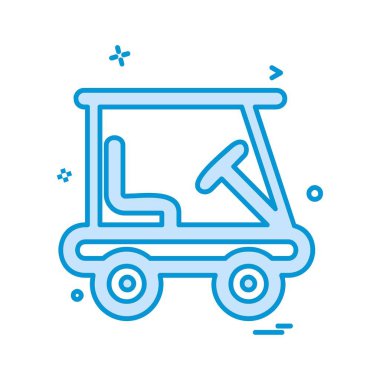 Seyahat simgesi tasarım vektörü 