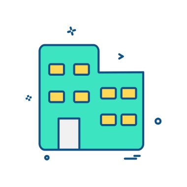 Emlak simge tasarlamak vektör