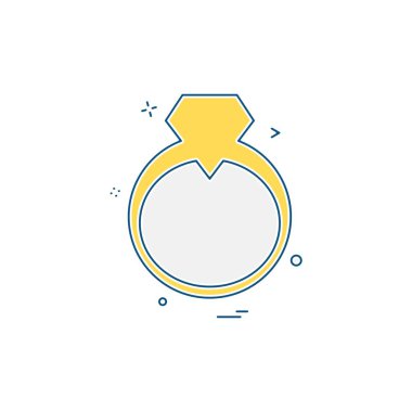 Aşk simge tasarlamak vektör 