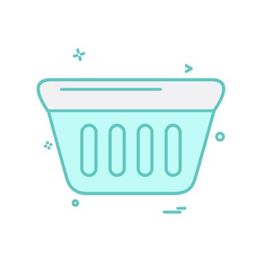 Bowl simge tasarım vektörü