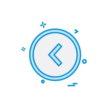 Ok simgesi tasarım vektörü