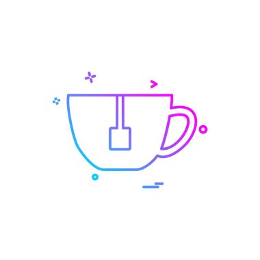 Gıda simgesi tasarım vektörü